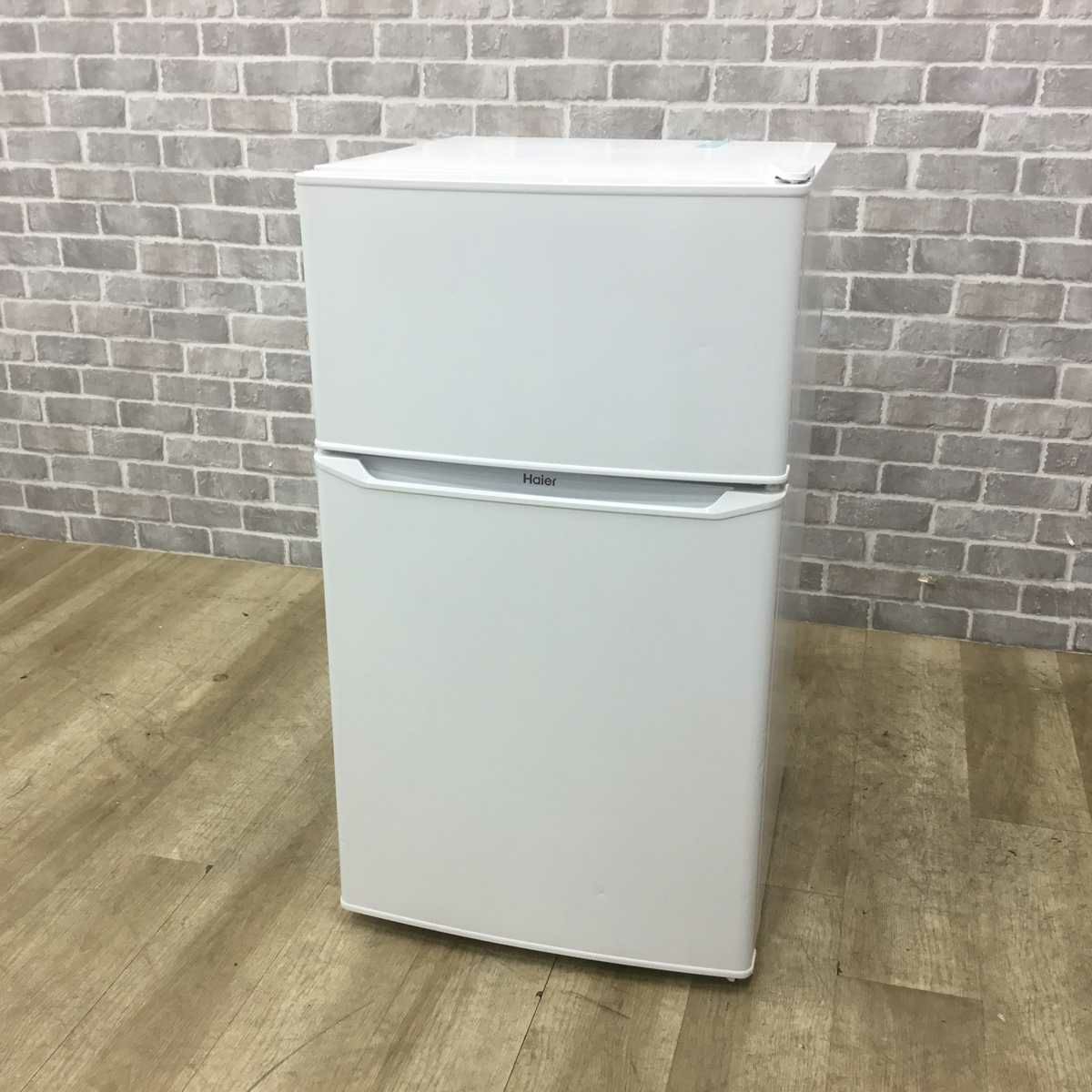 ハイアール 冷蔵庫 2ドア 85L 右開き ホワイト JR-N85D(W) 2022年製