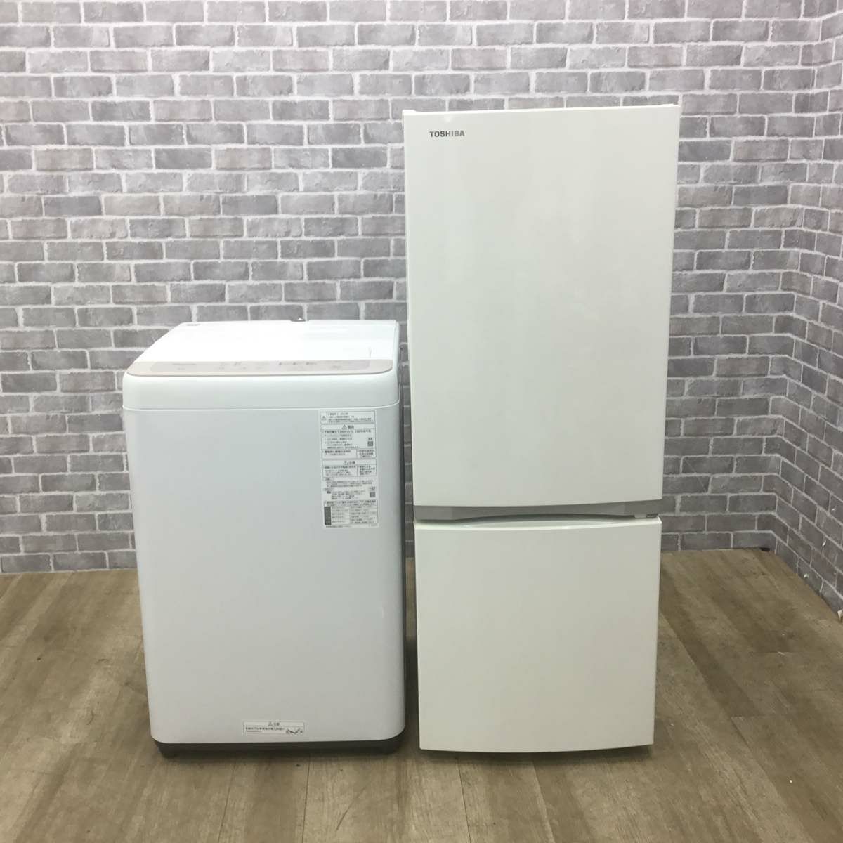 家電2点セット 東芝 冷蔵庫 153L パナソニック 洗濯機 6.0kg