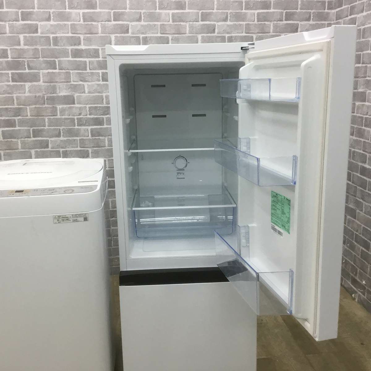 家電2点セット ハイセンス 冷蔵庫 162L シャープ 洗濯機 6.0kg