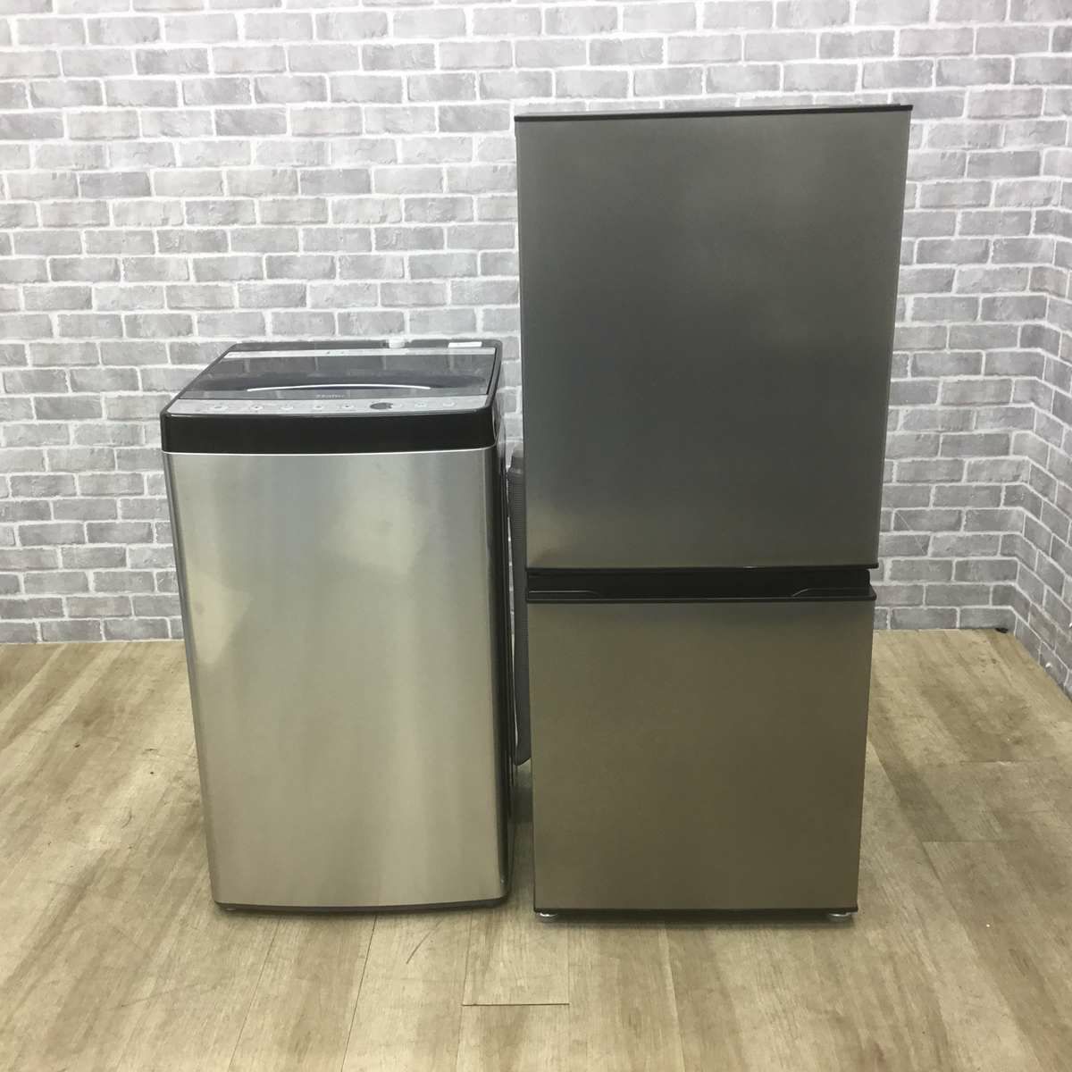 家電2点セット アクア 冷蔵庫 135L ハイアール 洗濯機 5.5kg