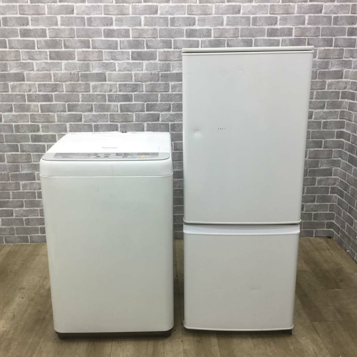家電2点セット 三菱電機 冷蔵庫 146L パナソニック 洗濯機 5.0kg