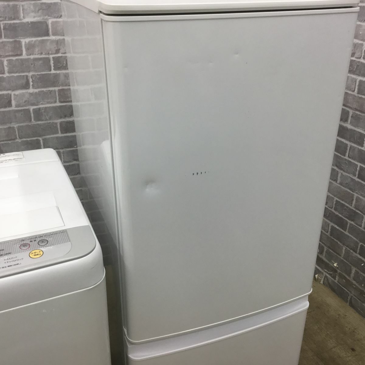 家電2点セット 三菱電機 冷蔵庫 146L パナソニック 洗濯機 5.0kg