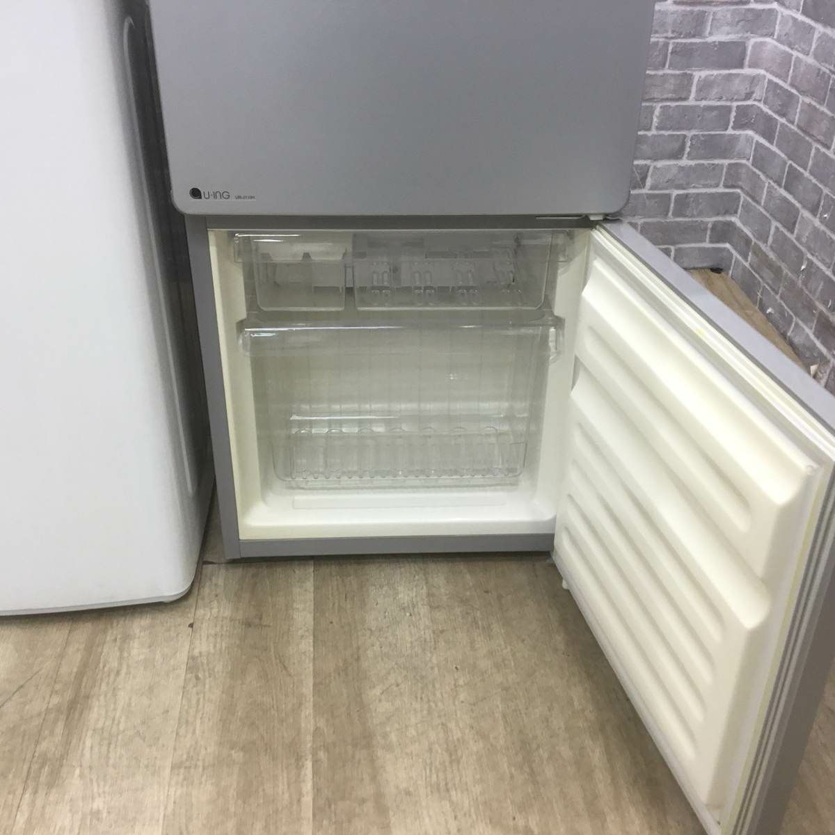 家電2点セット ユーイング 冷蔵庫 110L ハイアール 洗濯機 4.5kg