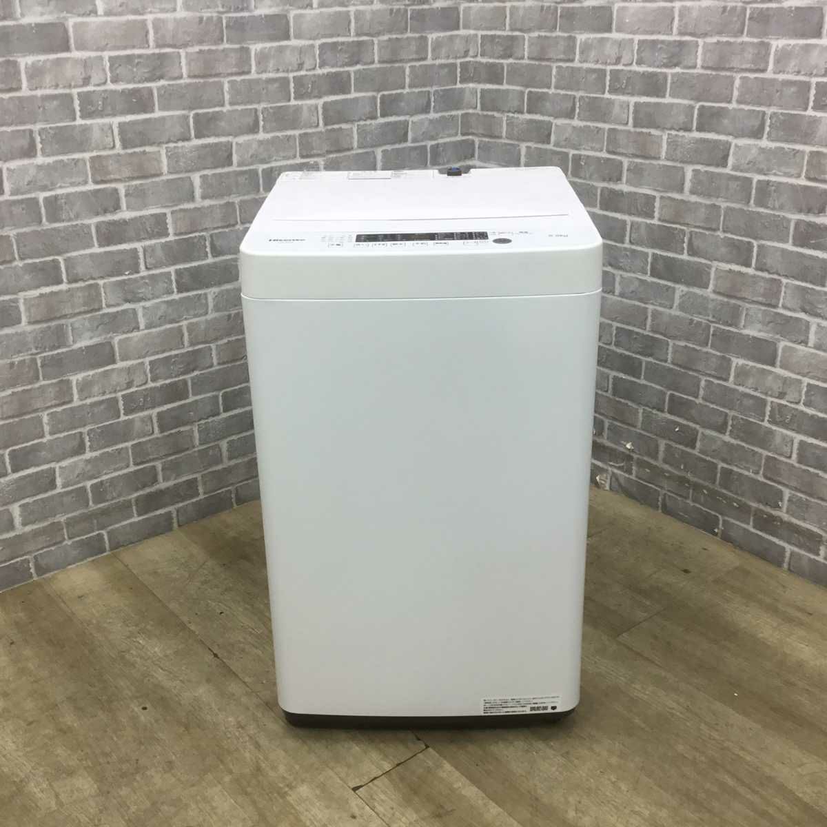ハイセンス 洗濯機 5.5kg 縦型 ホワイト HW-K55E 2023年製