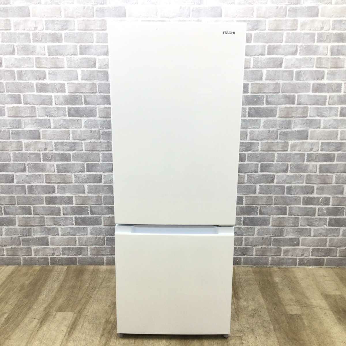 日立 冷蔵庫 2ドア 154L 右開き ホワイト RL-154RA 2021年製