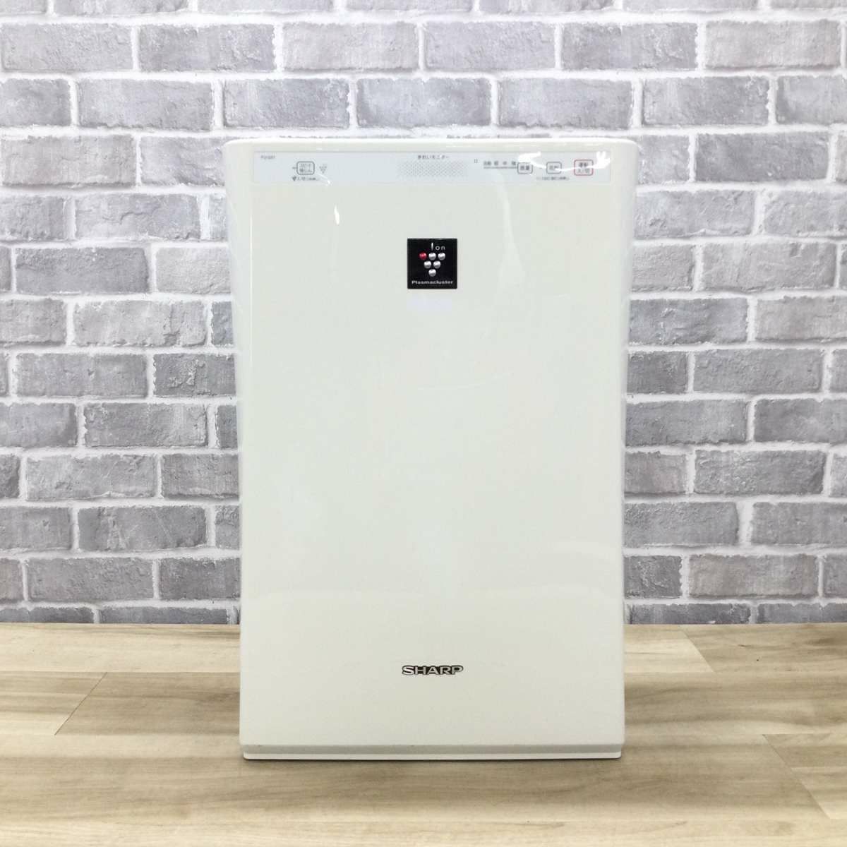 シャープ 空気清浄機 24畳 ファン式 プラズマクラスター7000 ホワイト FU-G51-W 2017年製