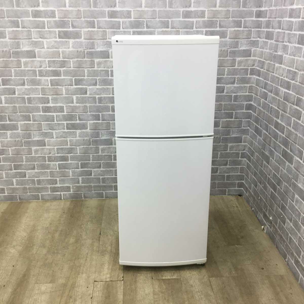 ユーイング 冷蔵庫 2ドア 140L 右開き ホワイト UR-F140J(W) 2018年製