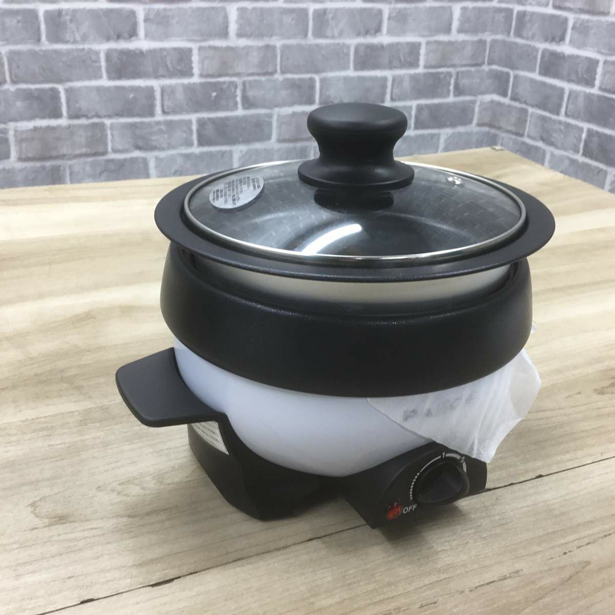 新潟精機 PAOCK ミニグリルパン ホワイト/ブラック WGP-16 【未使用品】