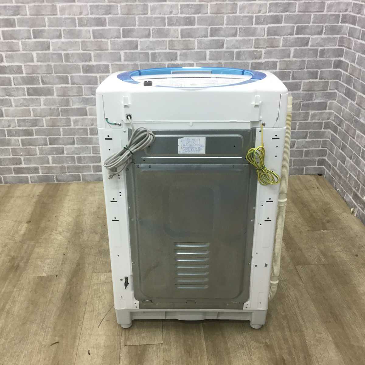 東芝 洗濯機 8.0kg 縦型 シャイニーブルー AW-8D3M 2015年製