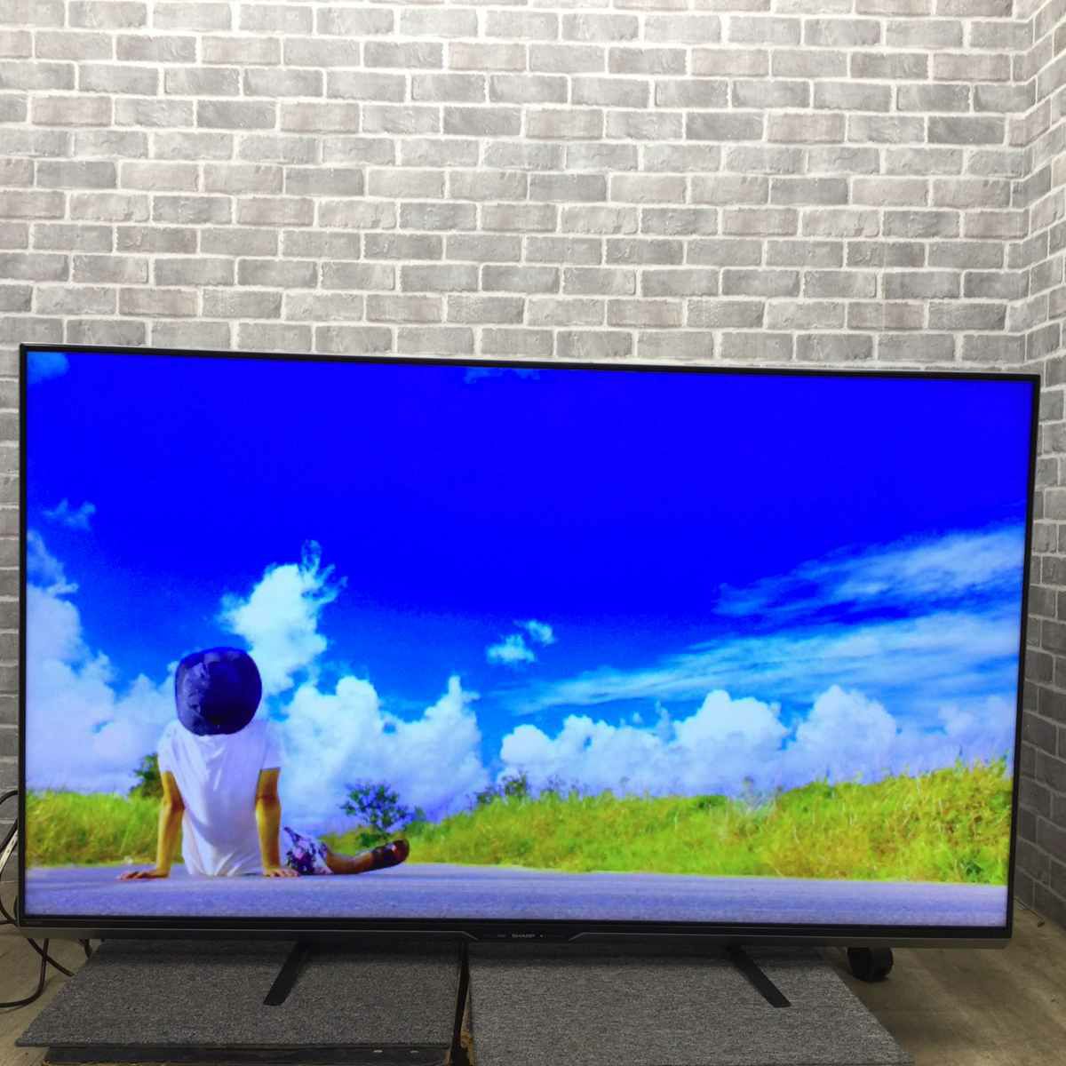 シャープ AQUOS テレビ 60インチ ブラック LC-60US30 2015年製