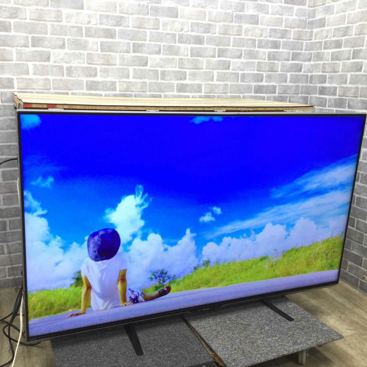 シャープ AQUOS テレビ 60インチ ブラック LC-60US30 2015年製