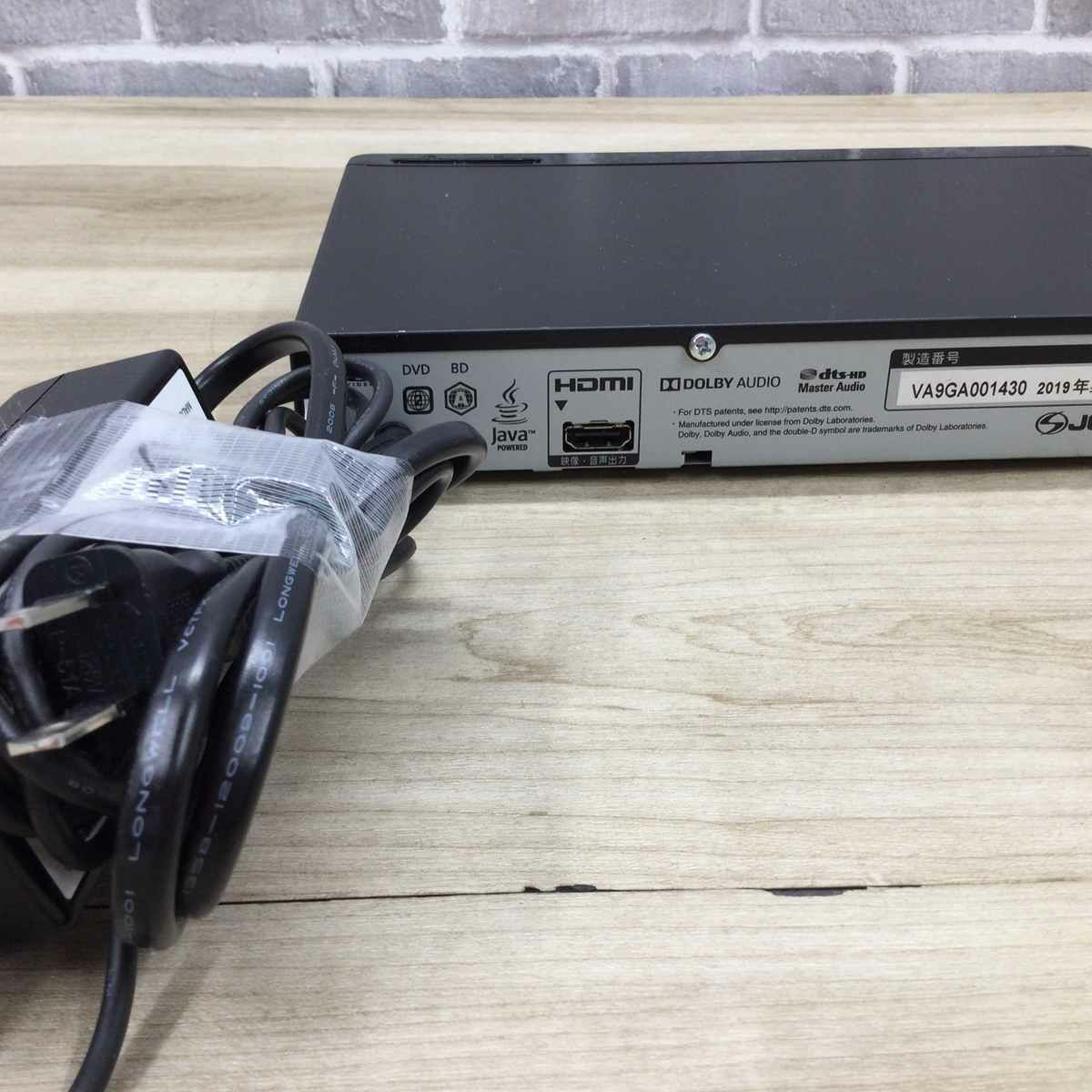 パナソニック ブルーレイプレイヤー ハイレゾ対応 ブラック DMP-BD90 2019年製