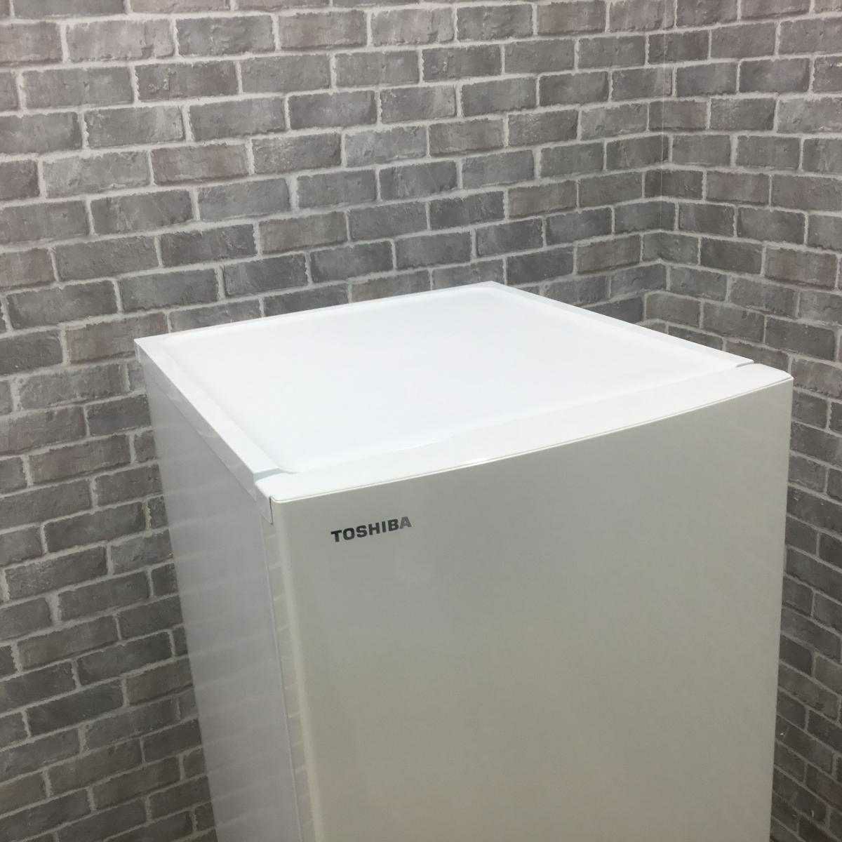 東芝 冷蔵庫 2ドア 153L 右開き ホワイト GR-P15BS(W) 2019年製
