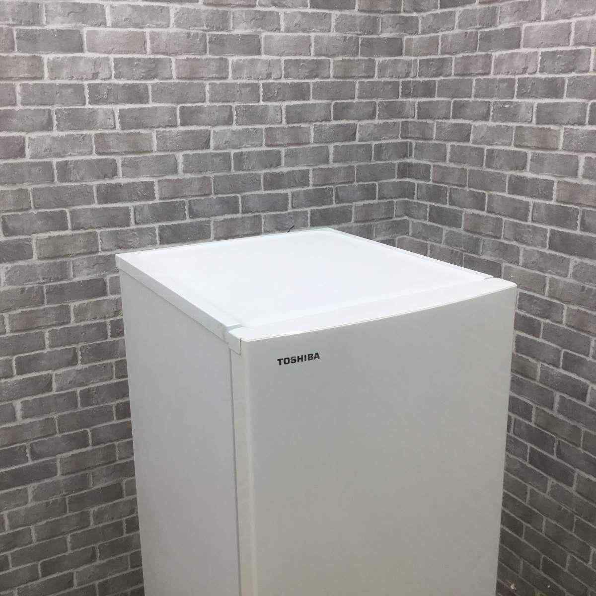 東芝 冷蔵庫 2ドア 153L 右開き ホワイト GR-P15BS(W) 2019年製