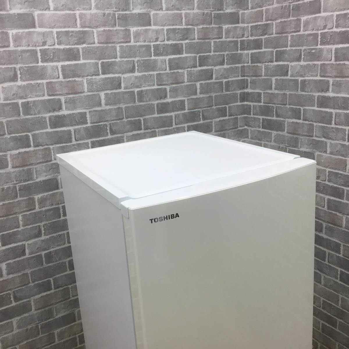 東芝 冷蔵庫 2ドア 153L 右開き ホワイト GR-P15BS(W) 2019年製