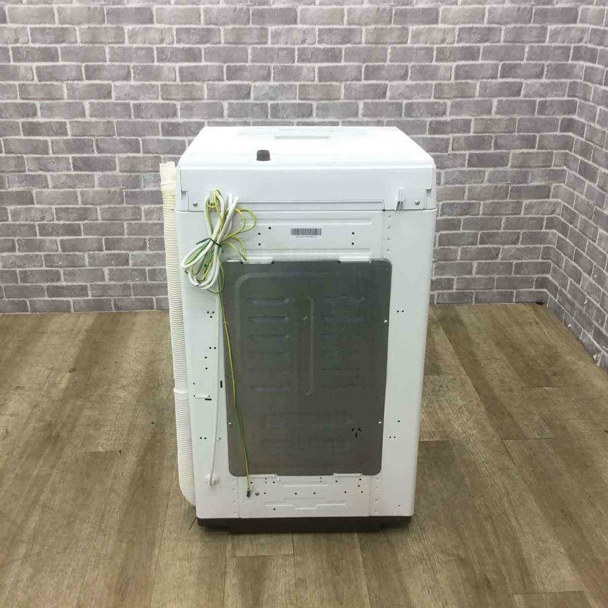 東芝 洗濯機 4.5kg 縦型 ホワイト AW-45M7 2020年製