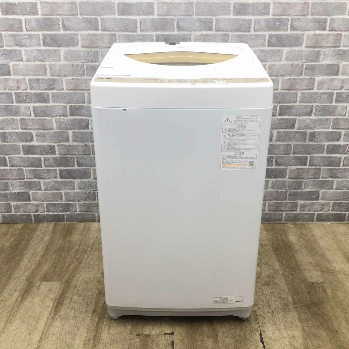 東芝 洗濯機 5.0kg 縦型 ホワイト AW-5GA1 2022年製
