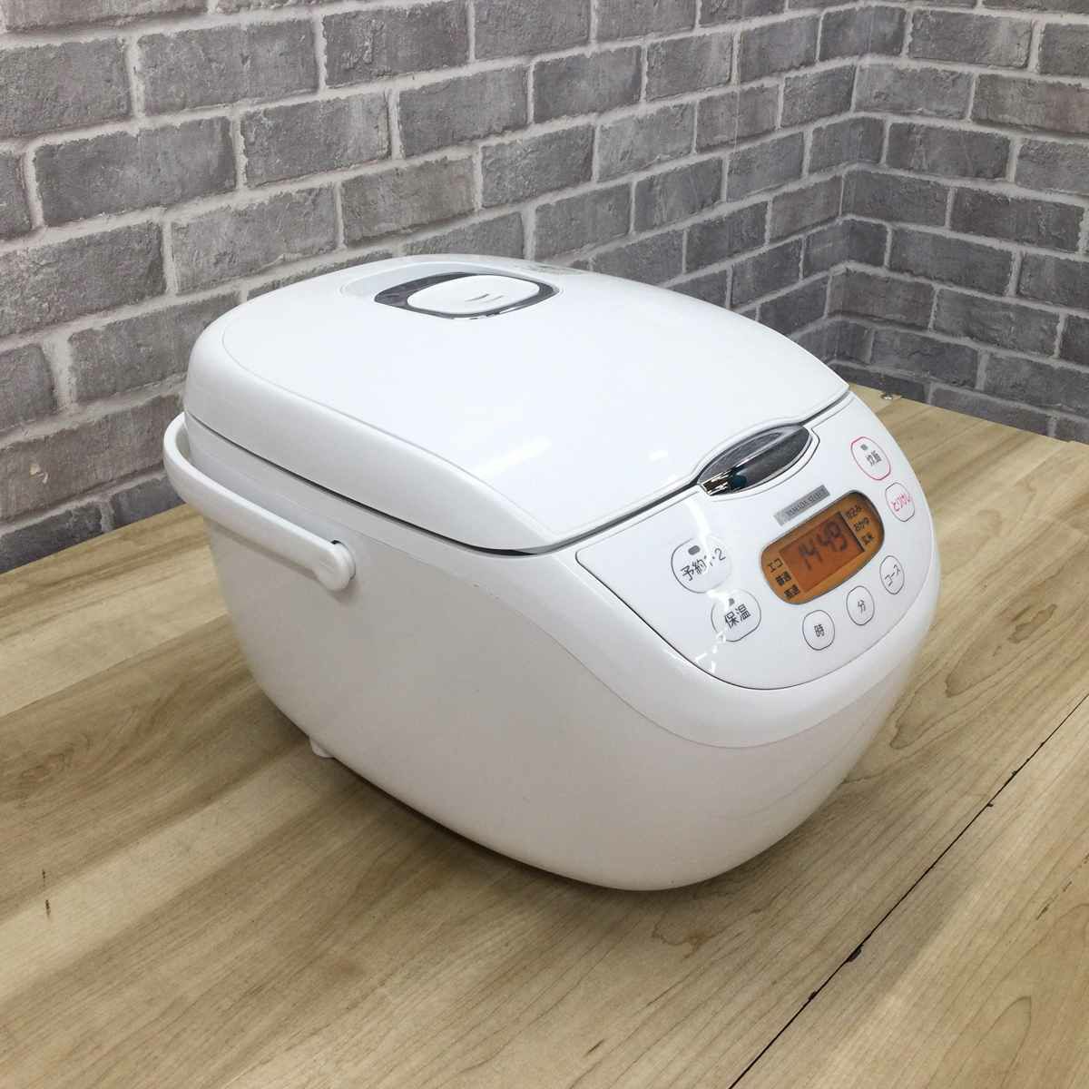 ヤマダセレクト 炊飯器 マイコン式 1升炊き ホワイト YEC-M18G1 2020年製