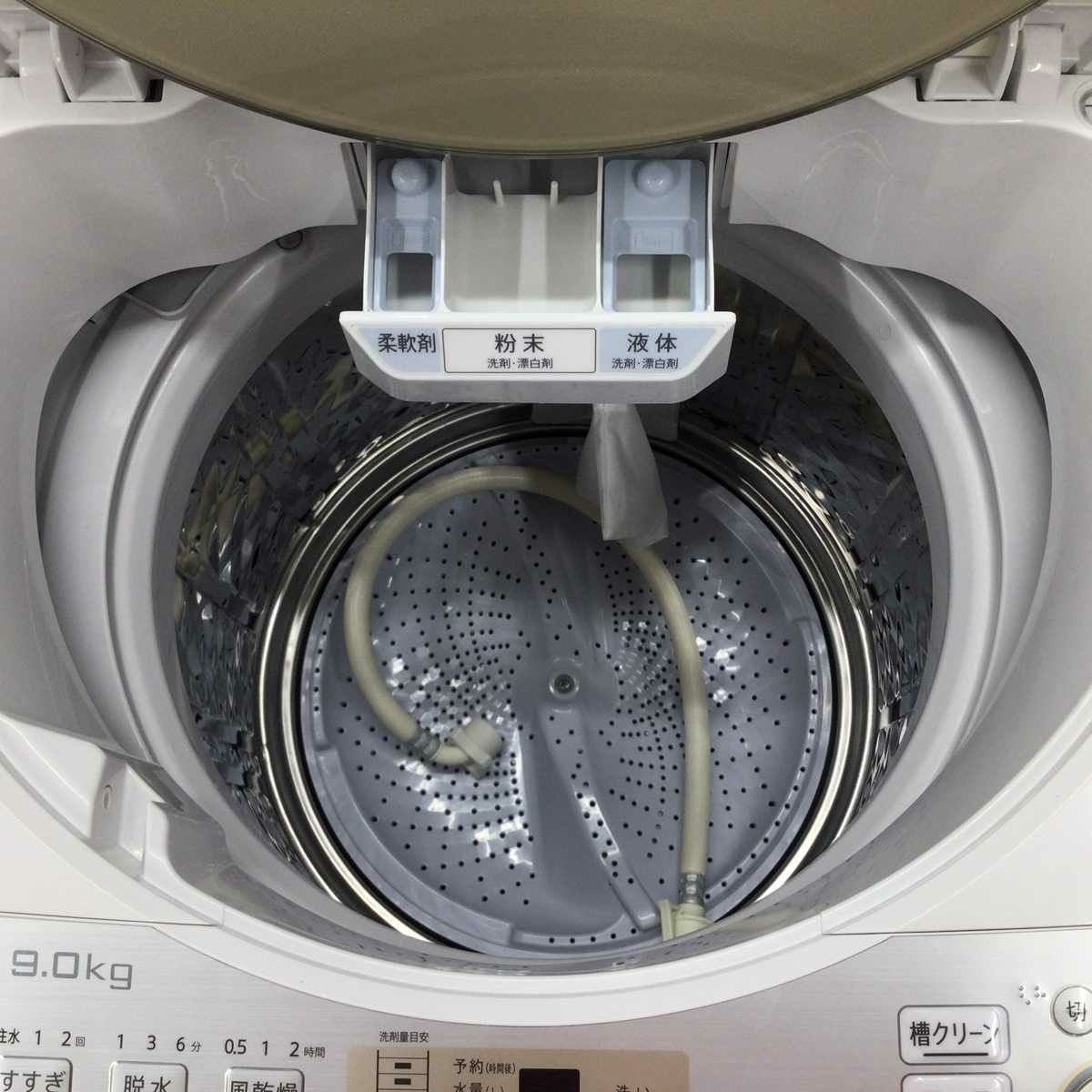 シャープ 全自動洗濯機9.0ｋ ES-GV9D 2020年製