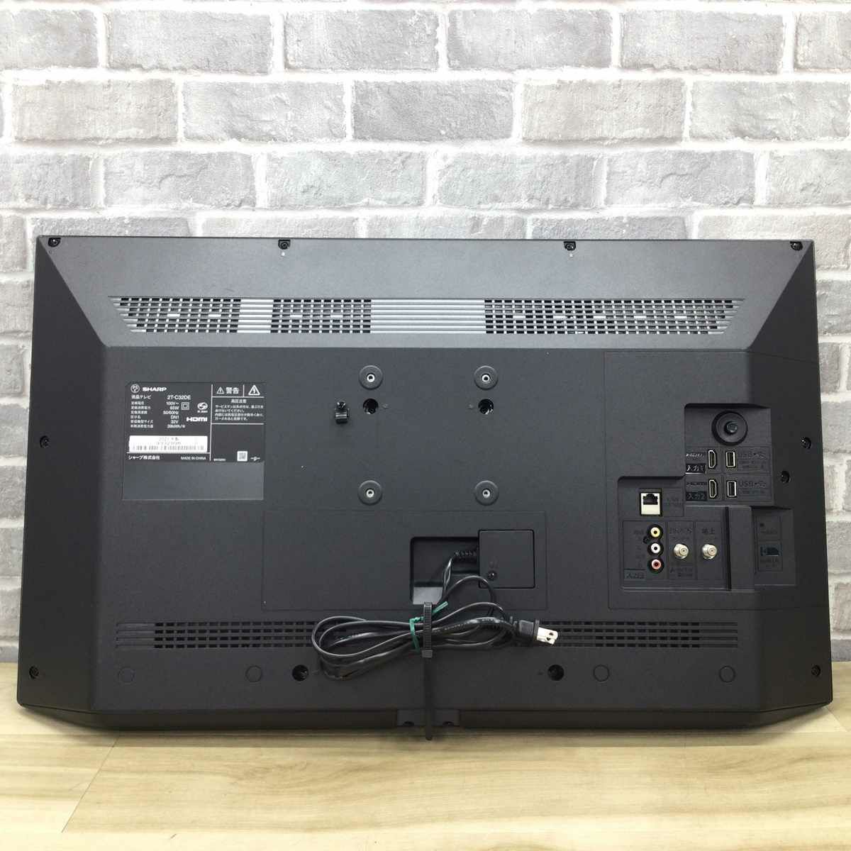 シャープ 液晶テレビ 32インチ (リモコン＆スタンド欠品） 2T-C32DE-B 2021年製