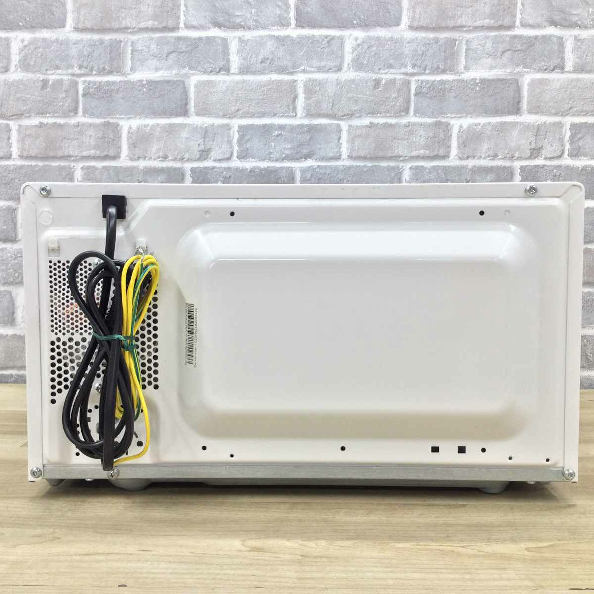 ゼピール 電子レンジ 500W 18L ヘルツフリー DR-G1818F 2021年製