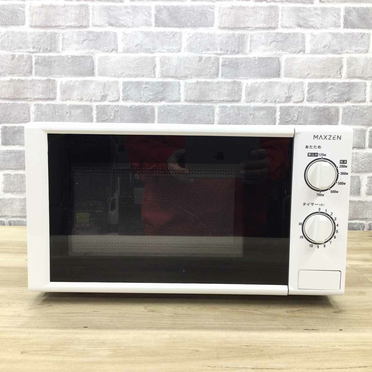 マクスゼン 電子レンジ 700W 50hz専用 JM17AGZ01 2023年製