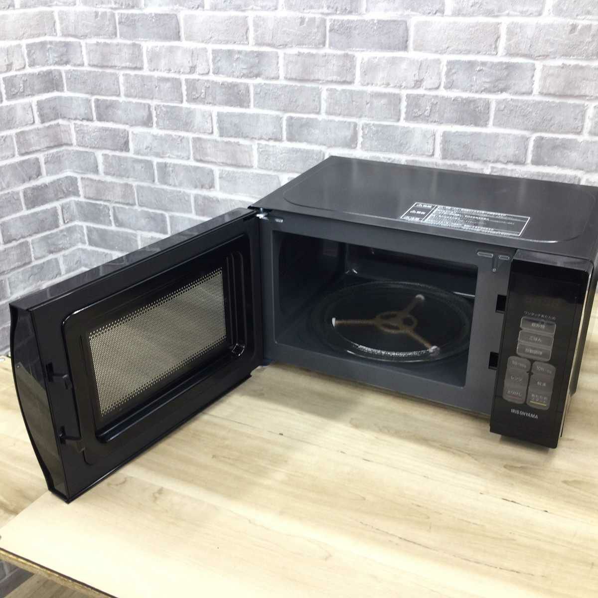 アイリスオーヤマ 電子レンジ 500W 17L ヘルツフリー PMB-T178-B 2024年製