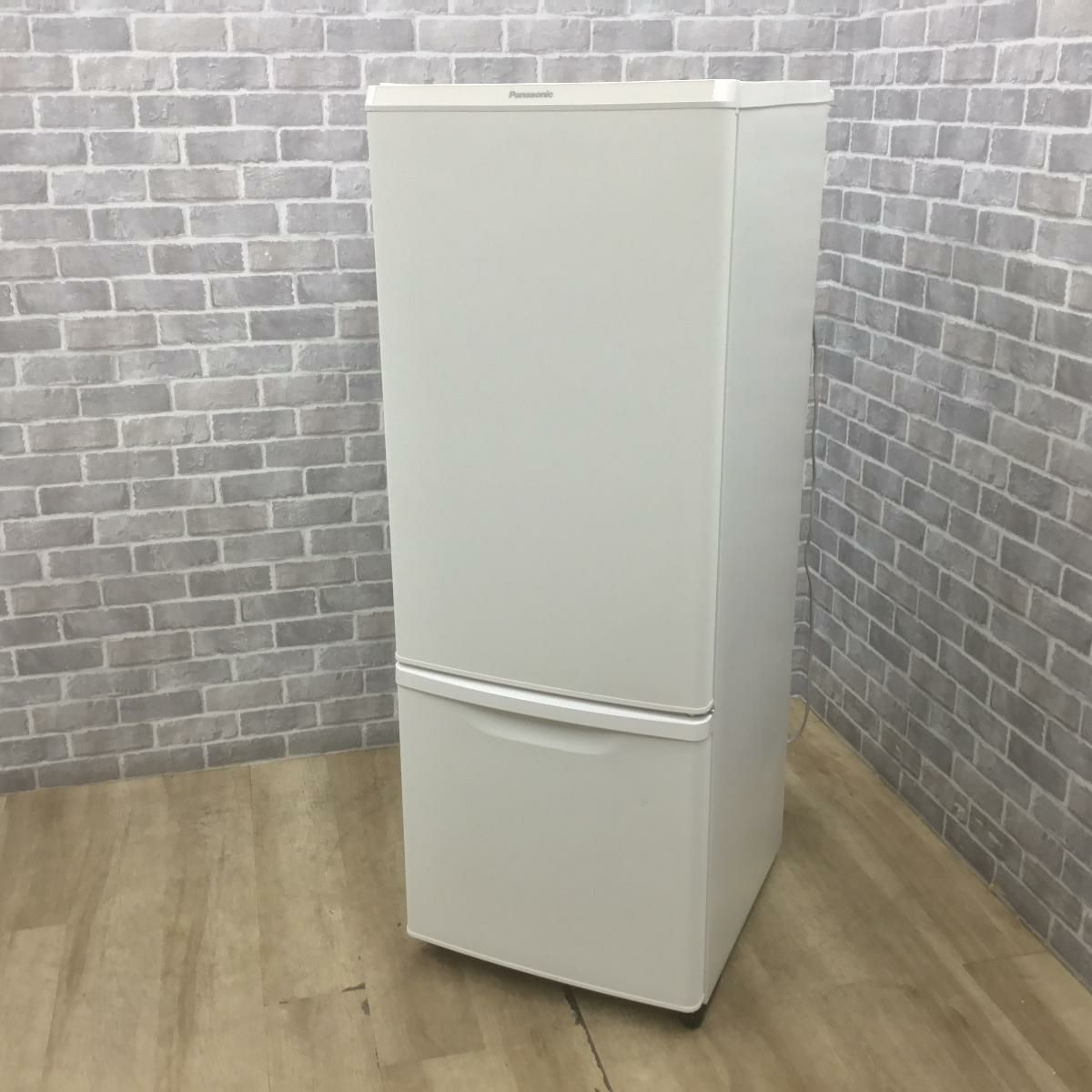 パナソニック 冷蔵庫 2ドア 168L 右開き ホワイト NR-B17CW-W 2020年製