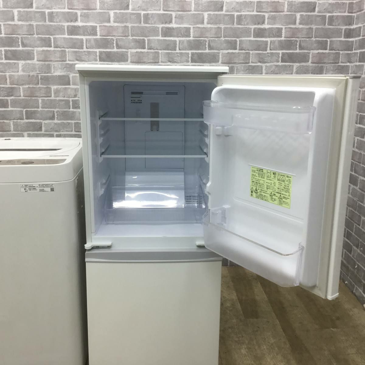 家電2点セット 冷蔵庫 シャープ 137L 洗濯機 シャープ 6.0kg