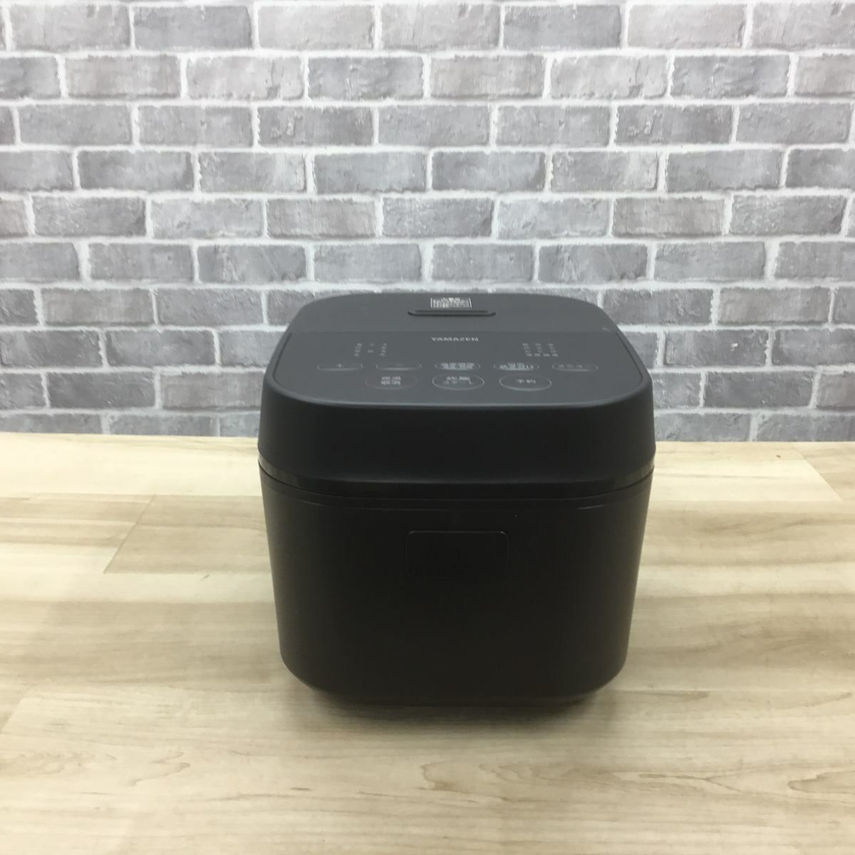 ヤマゼン 炊飯器 マイコン式 5.5合炊き ブラック YJT-M10(B) 2025年製