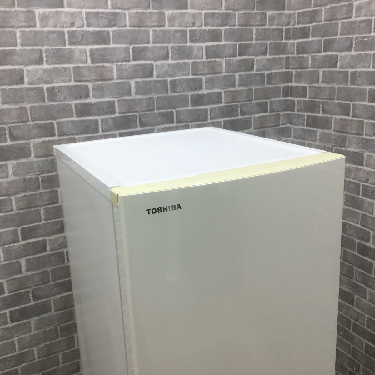 東芝 冷蔵庫 2ドア 153L 右開き ホワイト GR-P15BS(W) 2018年製