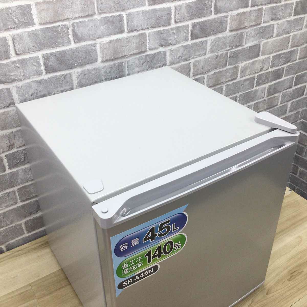 SKジャパン 冷蔵庫 1ドア 45L 右開き SR-A45N(W) 2023年製