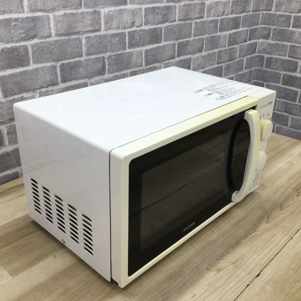 アイリスオーヤマ 電子レンジ 17L 700W 50HZ IMG-T177-5-W 2021年製