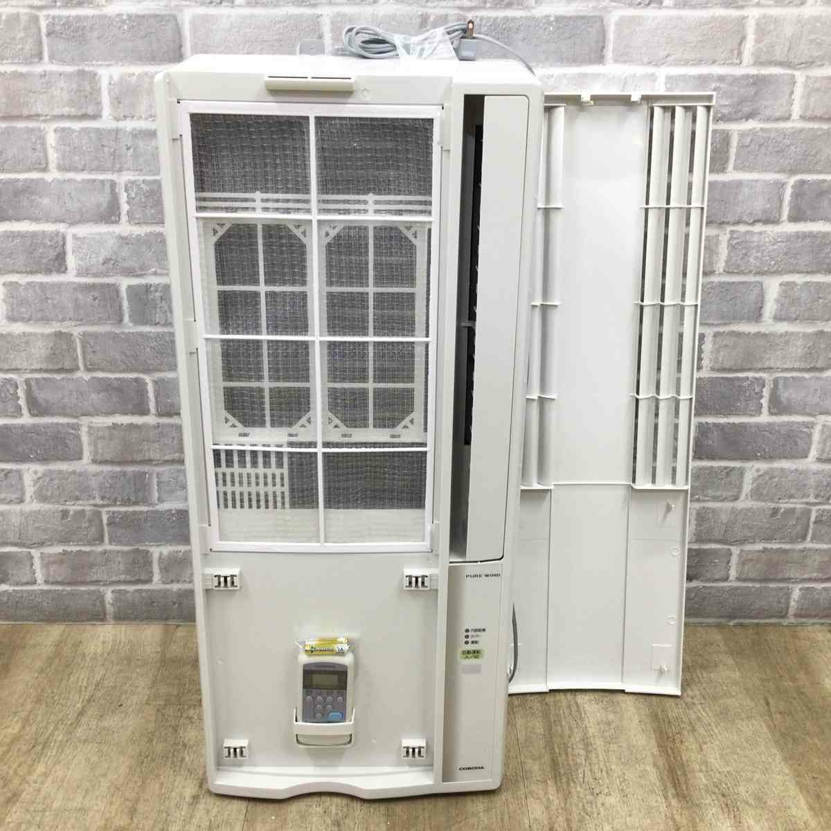 コロナ 窓用エアコン【冷房専用】1.4kw Relala CW-1624R 2024年製