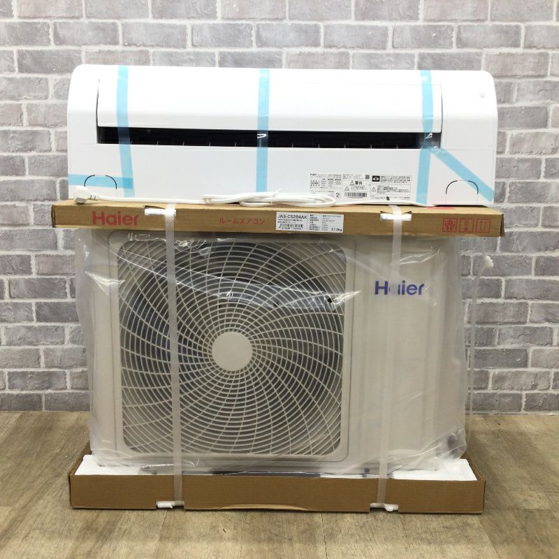 ハイアール huu エアコン 2.8kw ホワイト JAA-CS284AK(W) 2024年製 【アウトレット品】