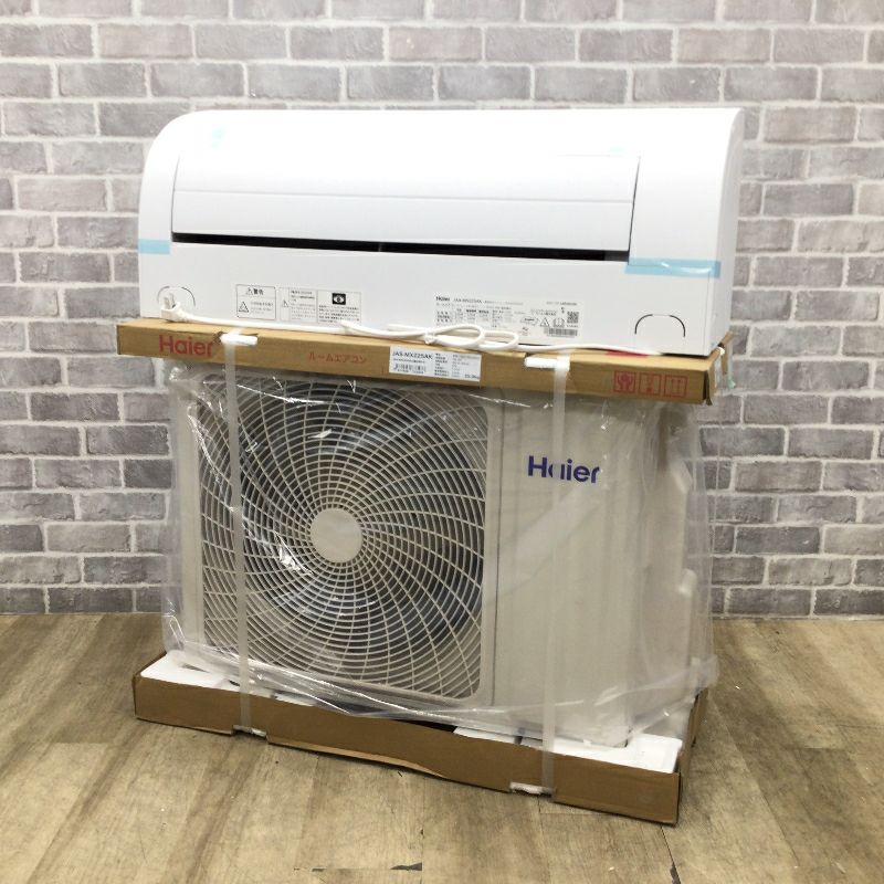 ハイアール huu エアコン 2.2kw ホワイト JAA-MX225AK(W) 2025年製 【アウトレット品】