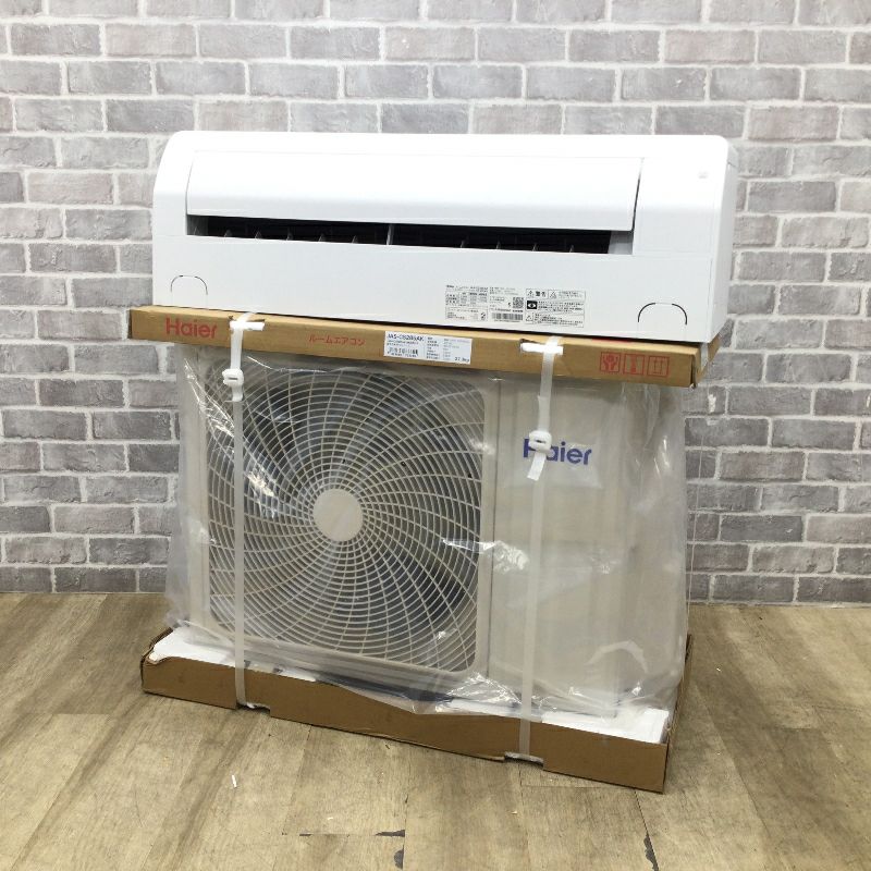 ハイアール huu エアコン 2.8kw ホワイト JAA-CS285AK(W) 2025年製 【アウトレット品】