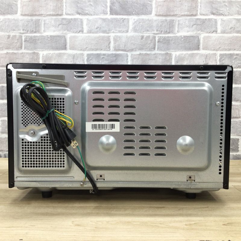 アイリスオーヤマ オーブンレンジ 500W 16L フラットテーブル ブラック MO-TJ2 2022年製
