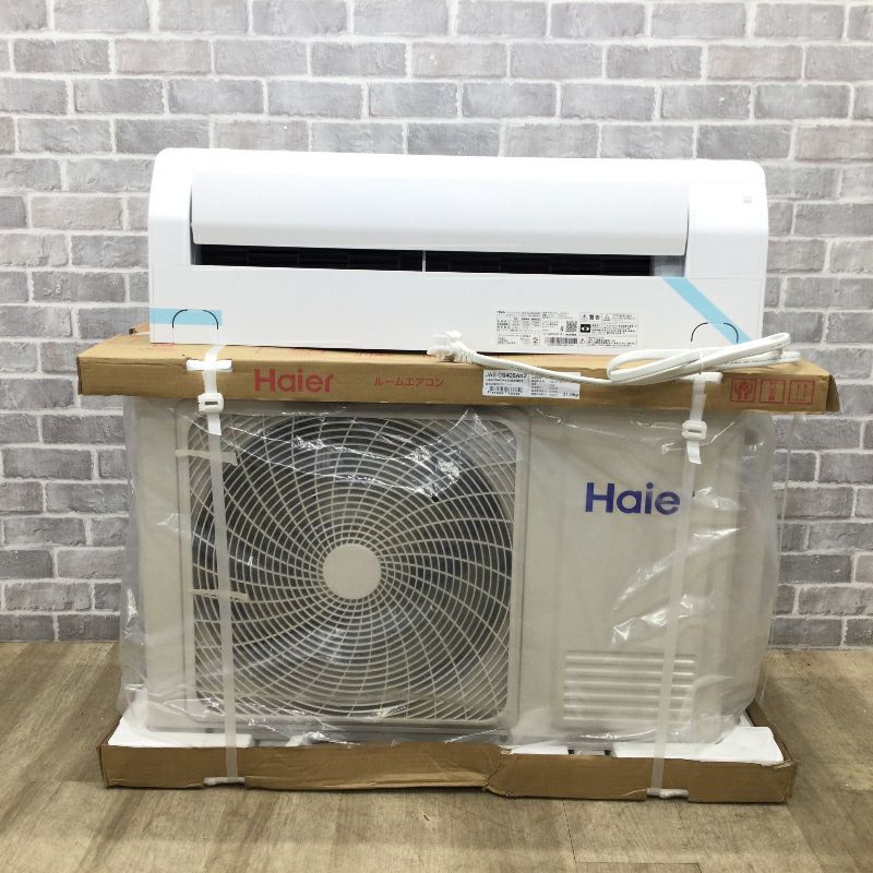 ハイアール huu エアコン 4.0kw 単相200V ホワイト JAA-CS405AK2(W) 2025年製 【アウトレット品】
