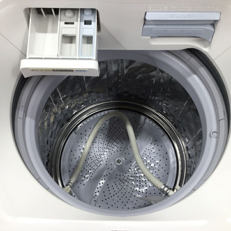 シャープ 洗濯乾燥機 縦型 洗濯容量 8.0kg 乾燥容量 4.5kg シルバー ES-PX8C-S 2019年製