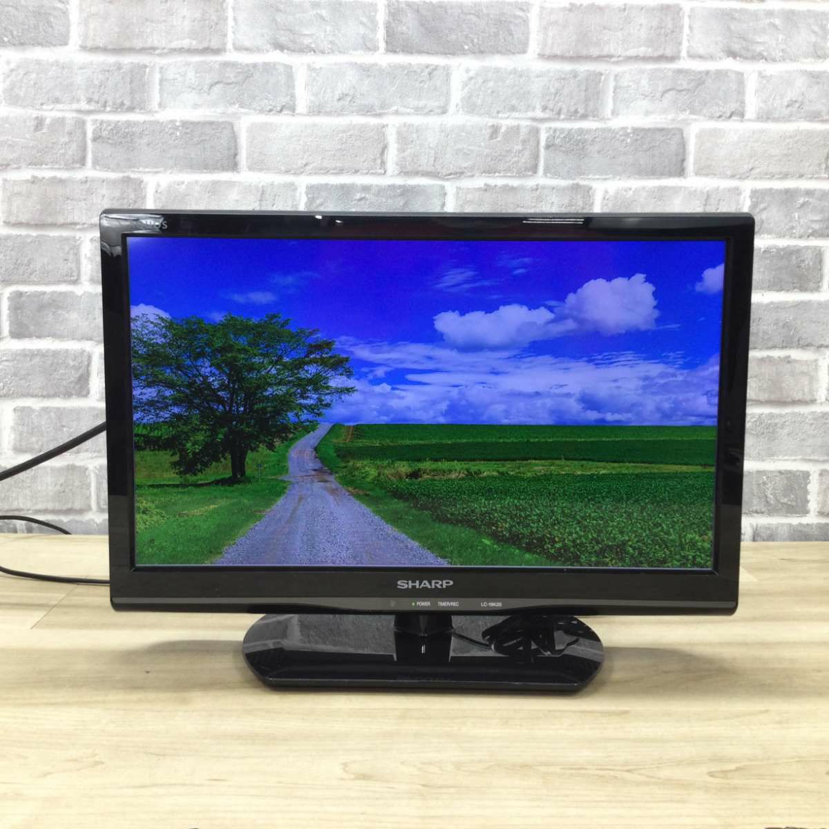 シャープ AQUOS 液晶テレビ 19インチ LC-19K20-B 2015年製