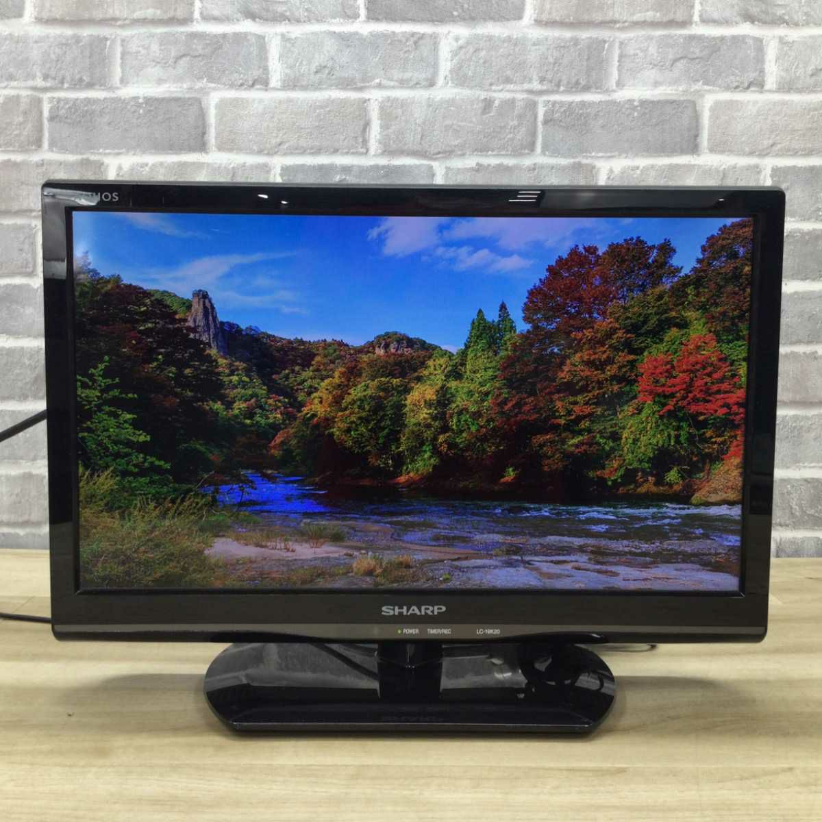 シャープ 液晶テレビ 19インチ LC-19K20-B 2015年製