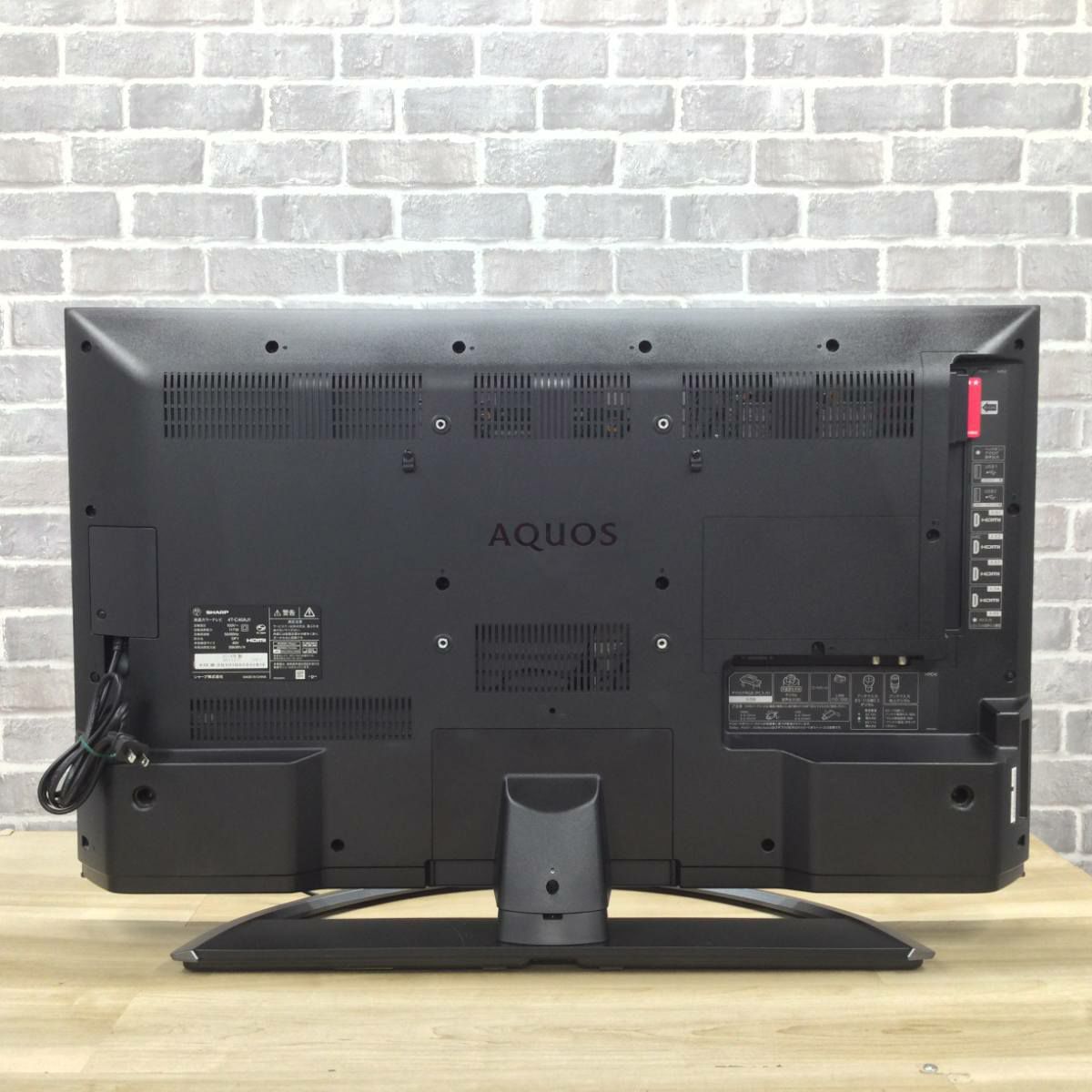 シャープ AQUOS 液晶テレビ 40インチ  【Android】【4K】 4T-C40AJ1 2018年製