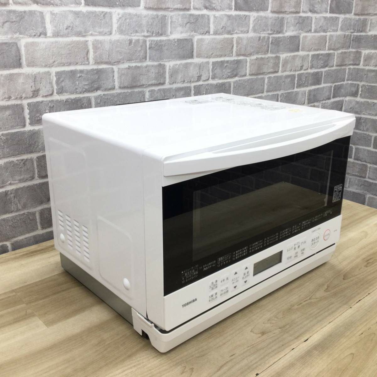 東芝 スチームオーブンレンジ1000W 23L ER-Y60(W) 2024年製
