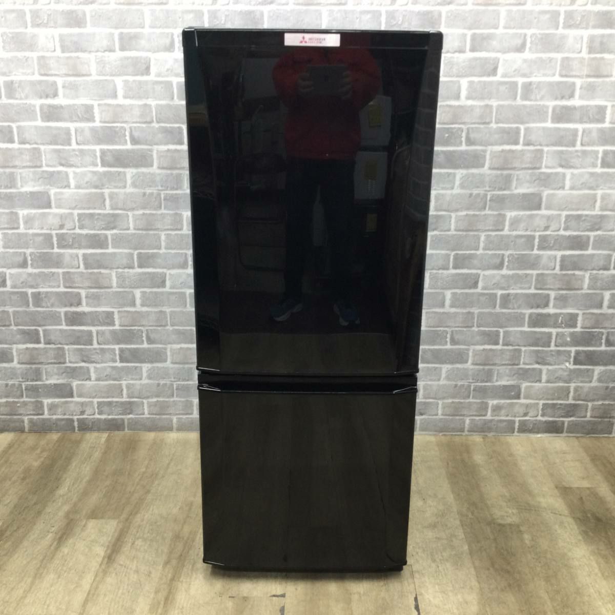 三菱電機 冷蔵庫 2ドア 137L MR-P15D-B 2019年製