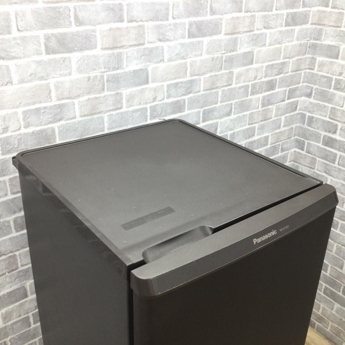パナソニック 冷蔵庫 2ドア 168L 右開き NR-B17BW-T 2019年製