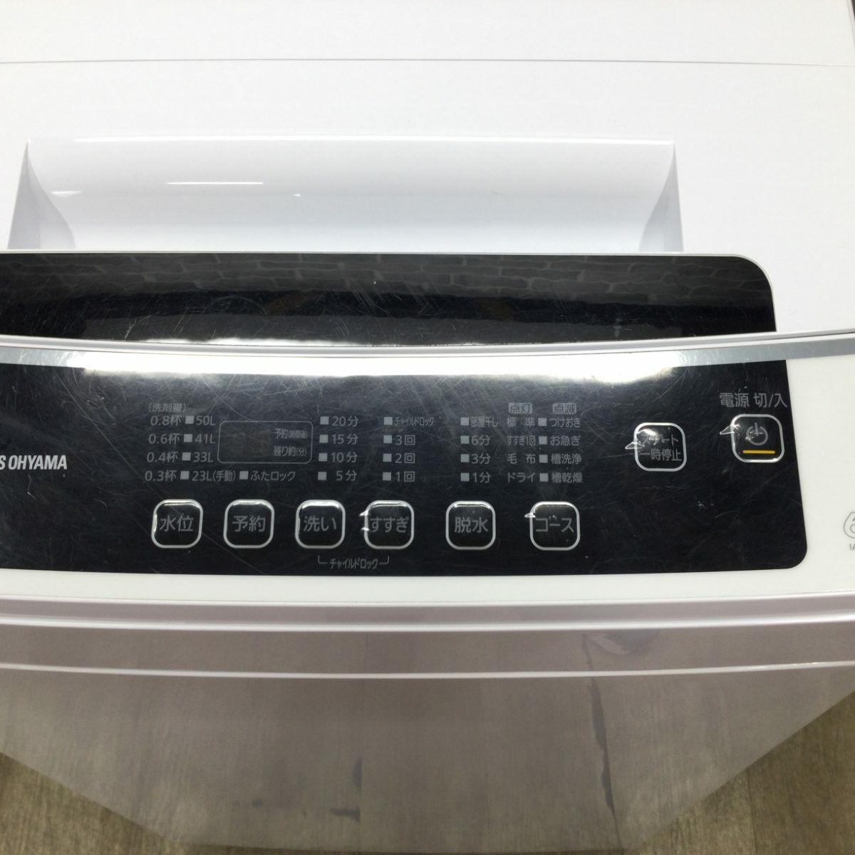 アイリスオーヤマ 全自動洗濯機 6.0kg IAW-T602E 2021年製