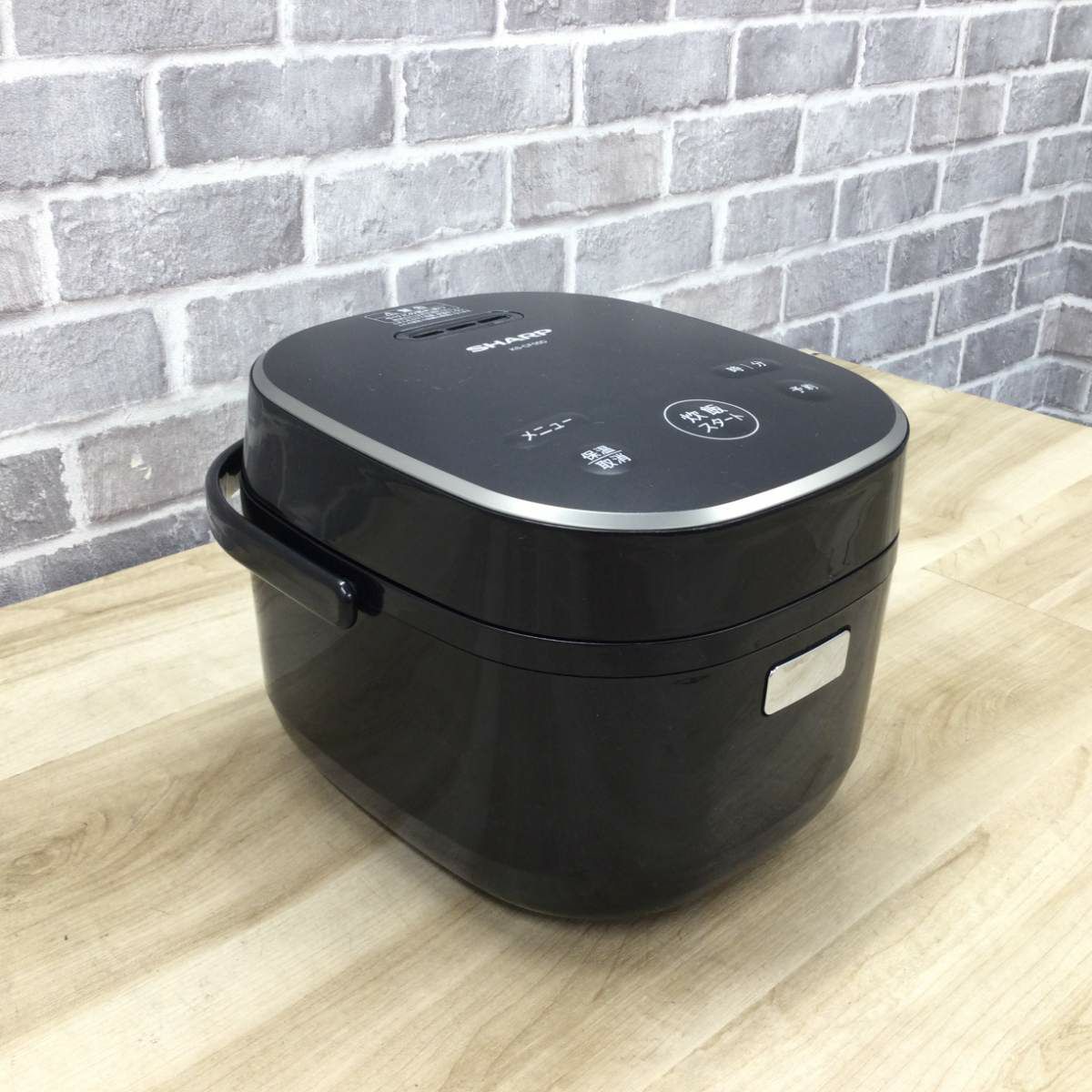 シャープ 炊飯器 マイコン式 3合炊き KS-CF05D-B 2023年製