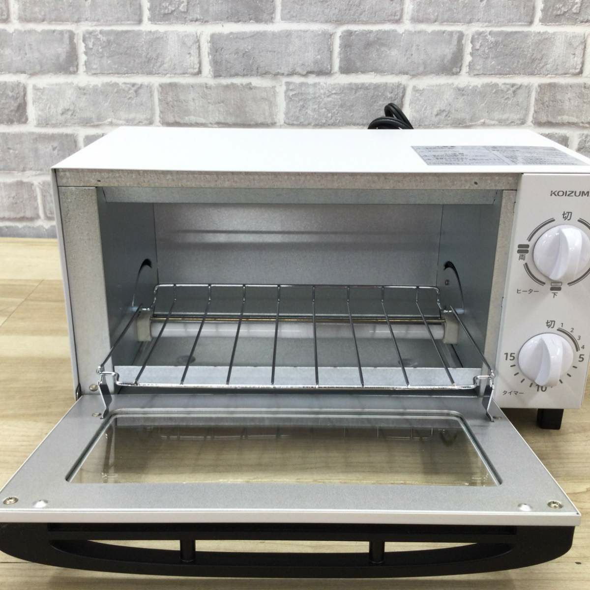 コイズミ オーブントースター1000W KOS-1034/H