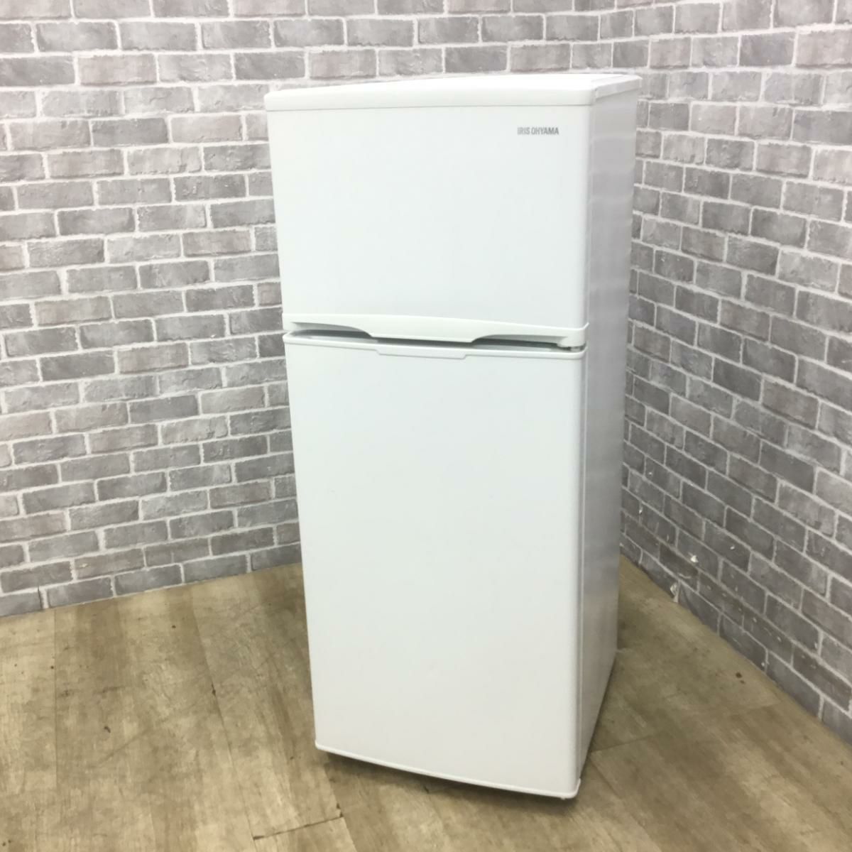 アイリスオーヤマ 冷蔵庫 2ドア 118L 右開き ホワイト AF118-W 2018年製